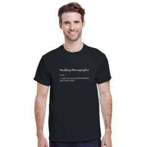 Wedding Photographer Unisex Heavy Cotton Tee