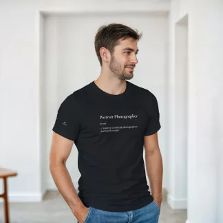 Portrait Photographer Unisex Heavy Cotton T-Shirt